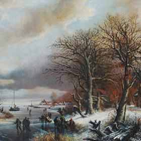 The Winter Landscape By: Josef Vašák